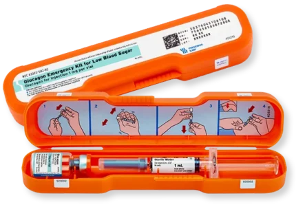 Glucagon Emergency Kit (1mg/mL Solution)